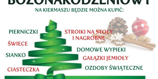 Kiermasz Bożonarodzeniowy