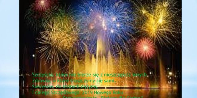 Życzenia noworoczne